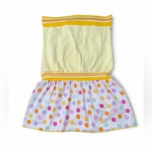 Vintage Y2K polka dot tube top